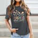 Womens Short Sleeve T-Shirts Loose Fit Casual Basic Shirt Graphic Print Trendy Tee Comfortable Graphic Print Tops