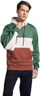 Men's Pullover Hoodie Sweatshrits Drawstring Hooded Color Block Hoody for Men with Kangaroo Pocket