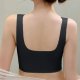 Women's Large Strapless Lace Tank Top Underwear Thin Side Fold Side Breast Gather Adjustable Sports Bra for Women