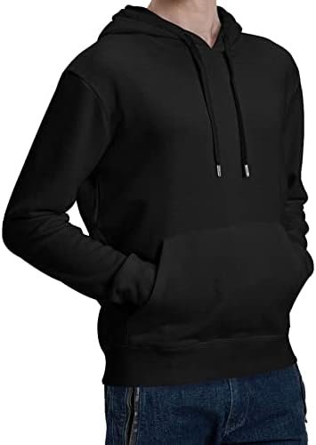 Men's Hoodie Sweatshirt Pullover Hooded Athletic Sweat shirt For Men Hoodies Long Sleeve Kangaroo Pockets