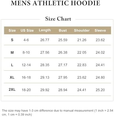 Mens Hoodies Unisex Oversized Hooded Sweatshirt Casual Midweight Pullover