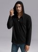 Mens Hoodies Long Sleeve Drawstring Lightweight Hooded Shirts Hoodies Pullover Sweatshirt