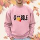 Men's Winter Thanksgiving Printed Solid Color Top Casual Crew Neck Pullover Hoodie Mens Winter Hoodies